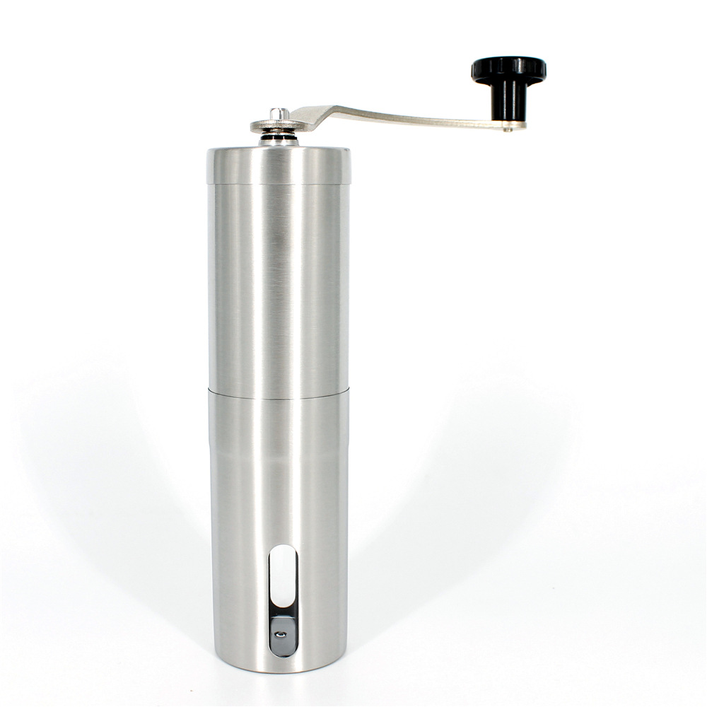 Stainless Steel Hand Crank Coffee Bean Grinder